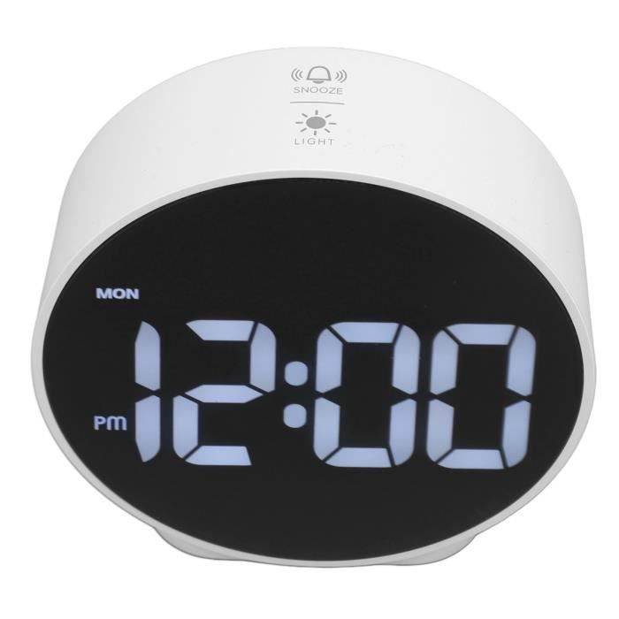 ORIA-Réveil Numérique à Projection LED avec Affichage de la Température, Horloge de oral et pour Chambre à Coucher et Salon  15