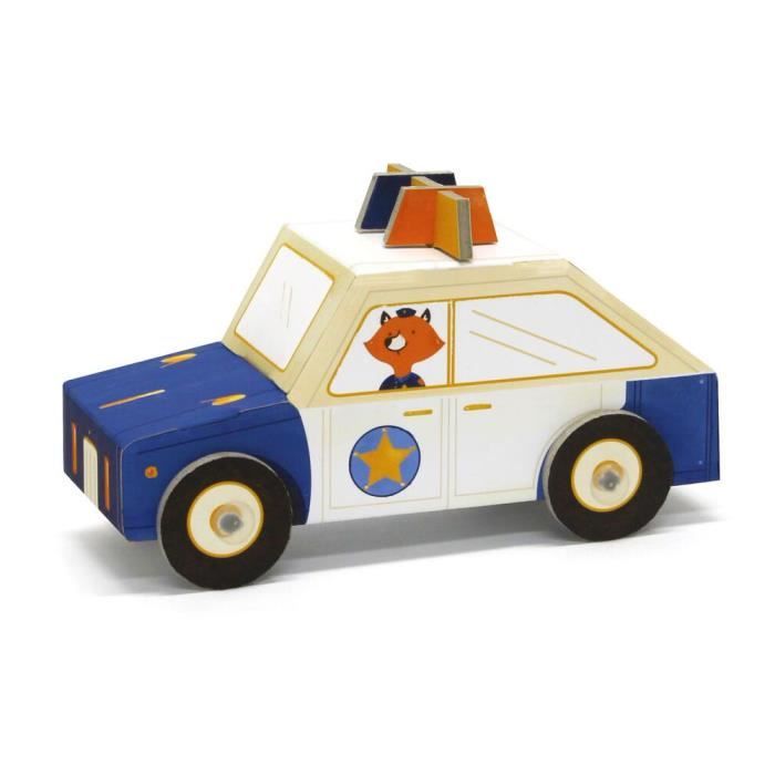 Jouet A Plier Fold My Car Voiture De Police Cdiscount Jeux Jouets