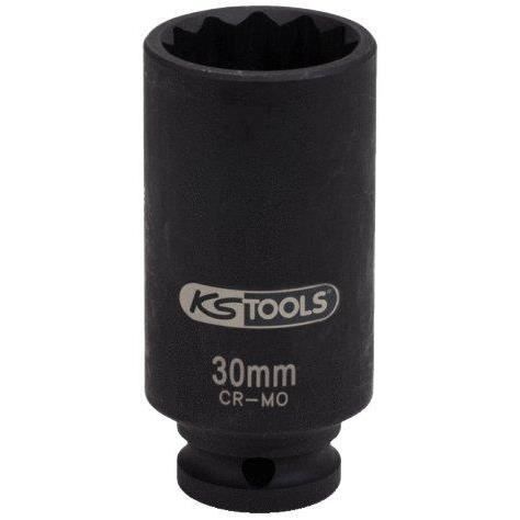 Douille à Choc KS TOOLS 515.0920 - 1/2" 20 Mm, Profil Dodécagonal, Acier Chromoly