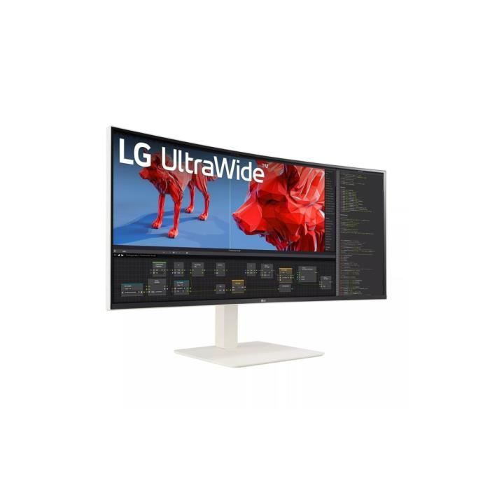 LG 38WR85QC-W UltraWide 37.5p IPS 3840x1600 AG 21:9 144Hz 600cd/m2 1ms HDMI DP