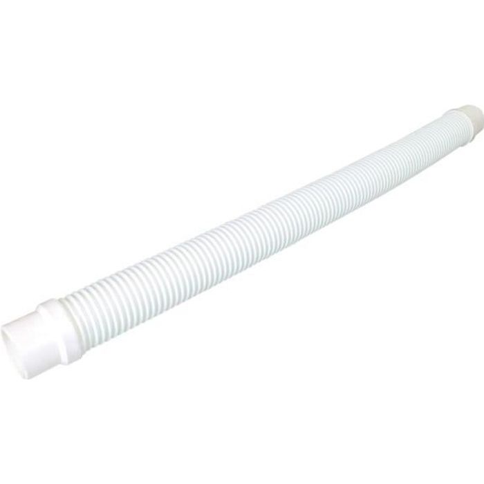 Tuyau Flottant Piscine Linxor 38mm - 2 Embouts - 5 Longueurs Au Choix - Blanc