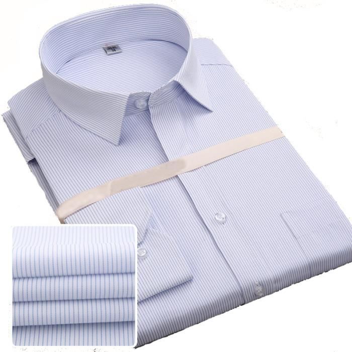 Chemise coton homme manche longue clearance