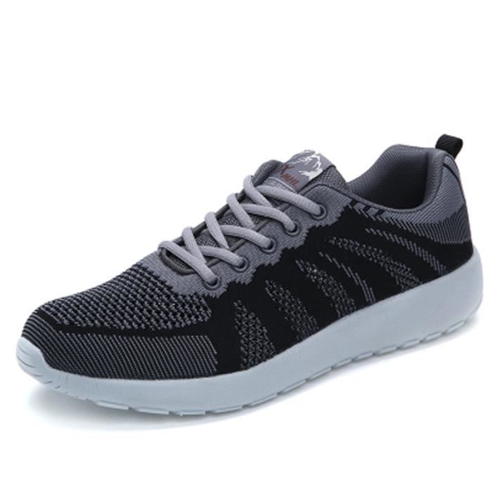 Chaussures De Sport Femme – Noires – Taille EU 43 / UK 9 – Occasion