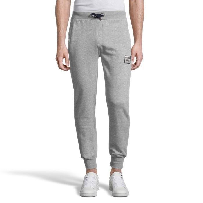 Cerruti 1881 Pantalon de jogging uni Bobbio Gris Homme Cerruti 1881 Pantalon de jogging uni Bobbio Gris Homme