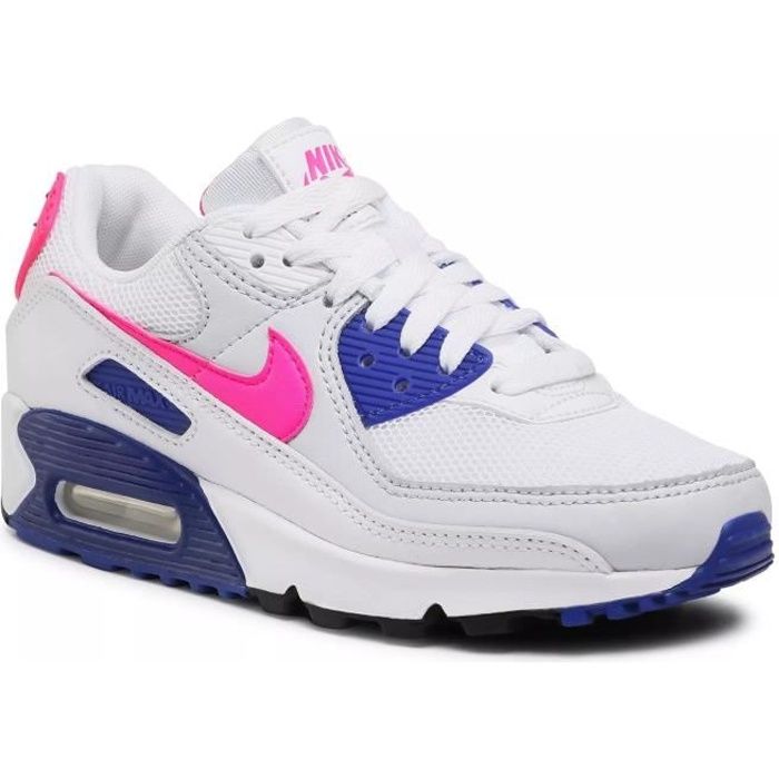 NIKE AIR MAX 90 BASKET FEMME DC9209-100 multicolore - Cdiscount Chaussures
