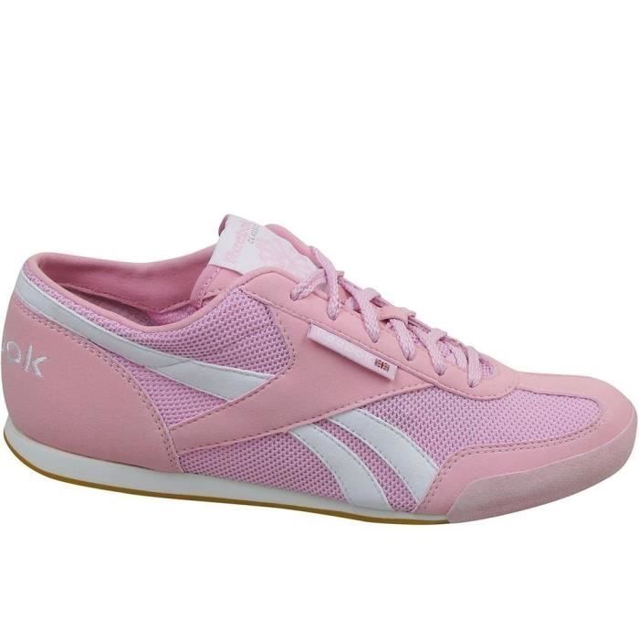 Reebok Baskets Ring Master LO Rose - REEBOK - Femme/Adulte - Lacets - Plat - Textile