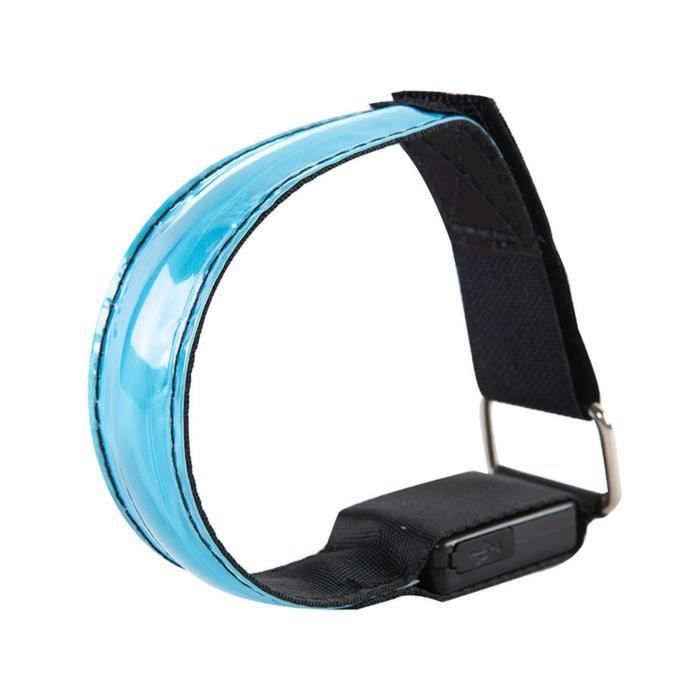 Manchon Bras - Brassard lumineux LED clignotant - Ceinture de sécurité