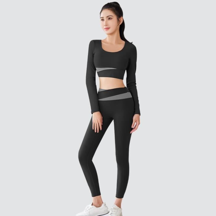 Ensemble de v tement de sport Femme S cher rapide Stretch