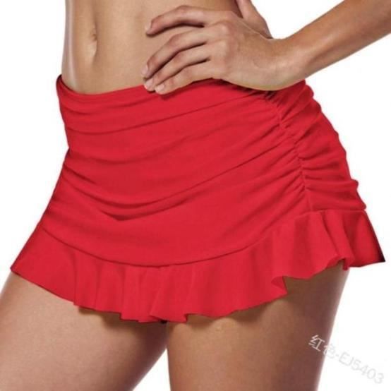 Short de bain online femme rouge