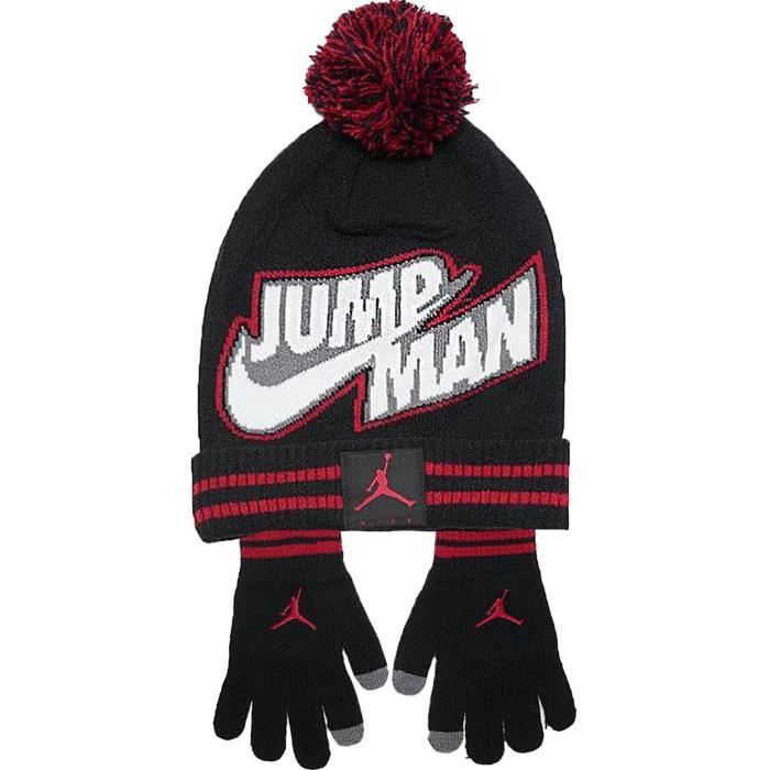 Jordan Ensemble de Gants et Bonnet pour Enfant Jumpman Noir 9A0598-023 -  Cdiscount Prêt-à-Porter