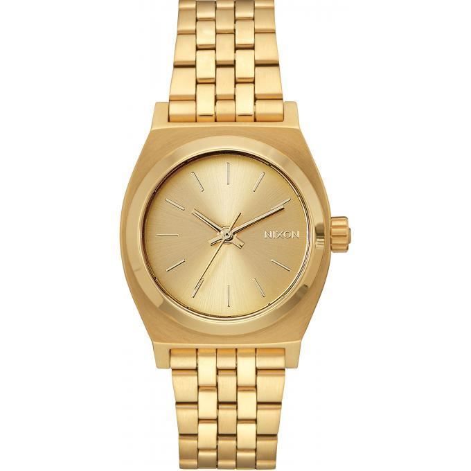 Montre shop nixon dorée
