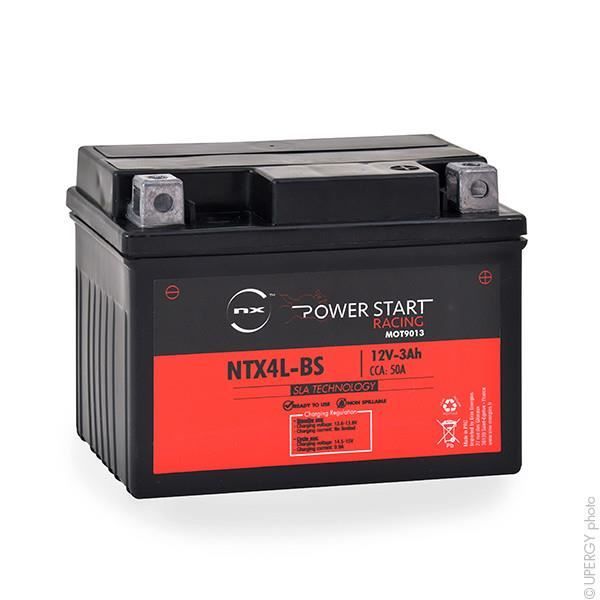 NX - Batterie moto YTX4L-BS / NTX4L-BS 12V 3Ah