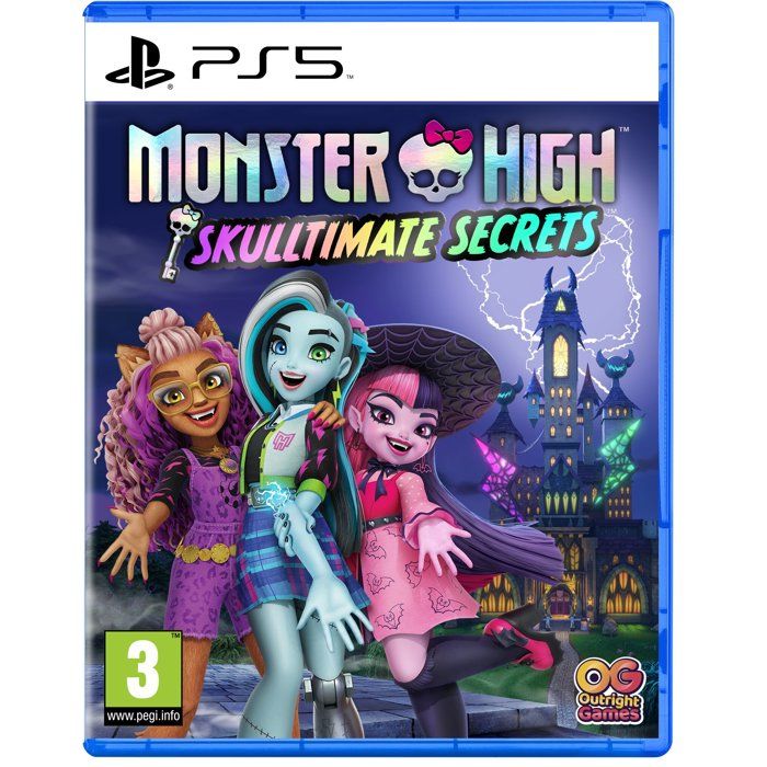 Jeu vidéo - OUTRIGHT GAMES - Monster High: Skulltimate Secrets - Aventure - PS5 - 7+