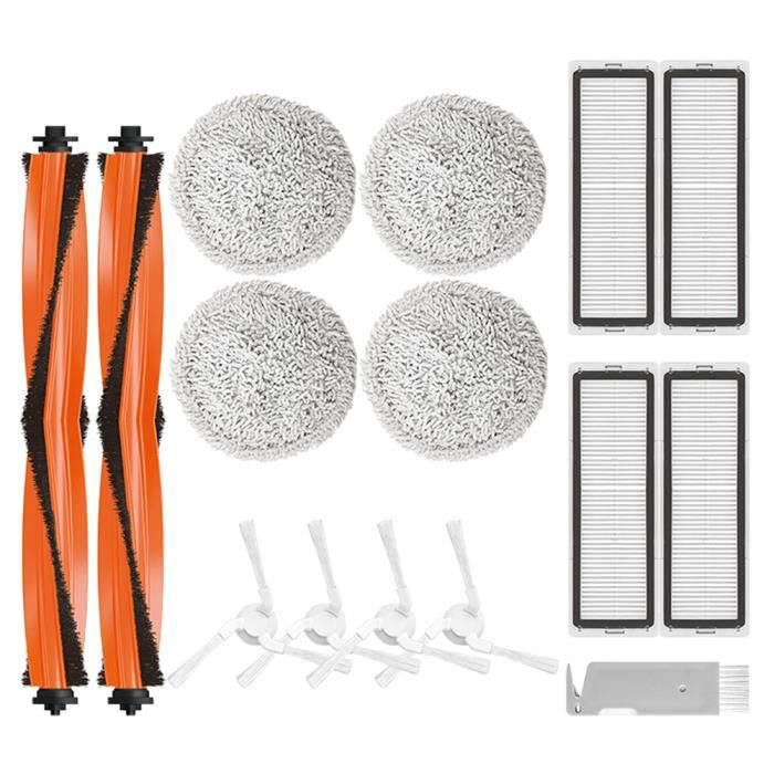 Rouleau Brosse + Filtre Pour Roborock Dyad Pro Combo - Kit 3 Filtres 2 Rouleaux + Brosse Nettoyage Rouleau Roborock F25 Rouleau Brosse + Filtre Pour Roborock Dyad Pro Combo - Kit 3 Filtres 2 Rouleaux + Brosse Nettoyage Rouleau Roborock F25