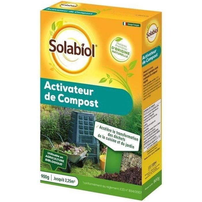 Activateur de compost naturel prêt à l'emploi 900g - Solabiol