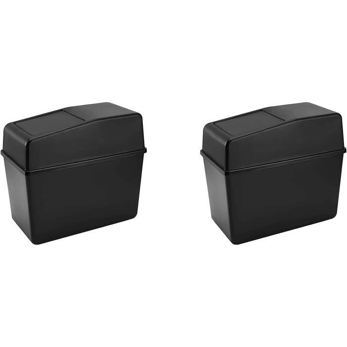 Yimomoyi Poubelle De Voiture Avec Couvercle, Mini Poubelle Avec 2