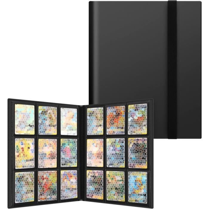 Classeur à Fermeture éclair Pour Cartes à Collectionner – 4 Poches Par Page, Neuf