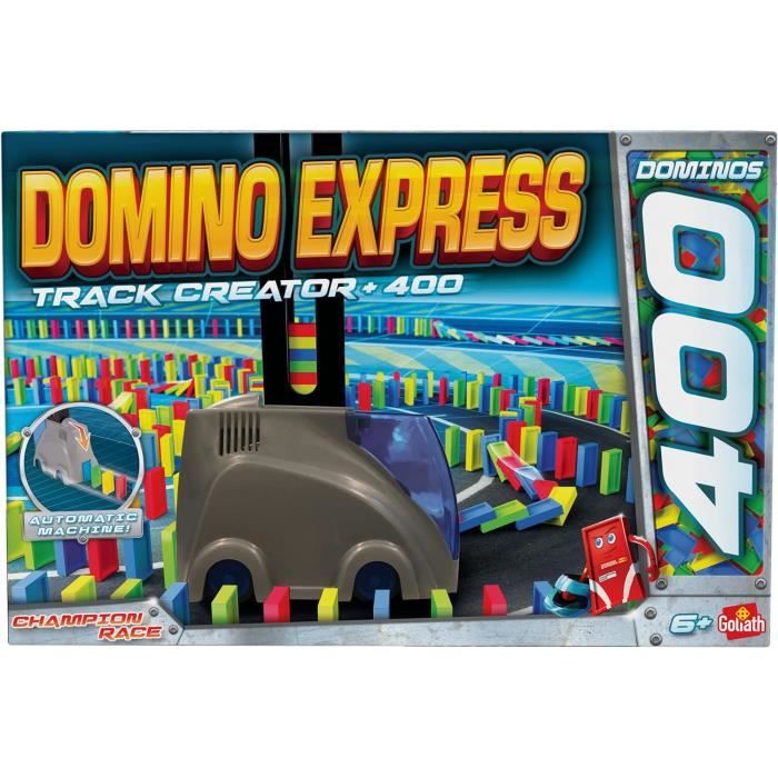 DOMINO EXPRESS - Track Creator + 400 Dominos - Jeu de Construction pour 1  Joueur et +- Effets Spéciaux - Cascades Époustouflante5 - Cdiscount Jeux -  Jouets