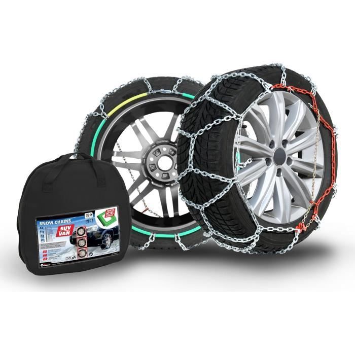 Schneeketten SUV-4X4, 12 Mm, Gruppe 24.7, Größe 235/65 R17, Zugelassen Nach ÖNORM 5117, TÜV, GS