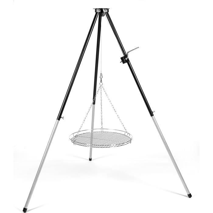 HeRo24 - Griglia di ricambio in acciaio INOX, con tre gambe, 80