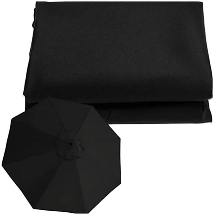 Housse De Rechange Parasol HonunGron UV50+ - Toile 6 Ou 8 Baleines 2m à 3m - 18 Couleurs Disponibles