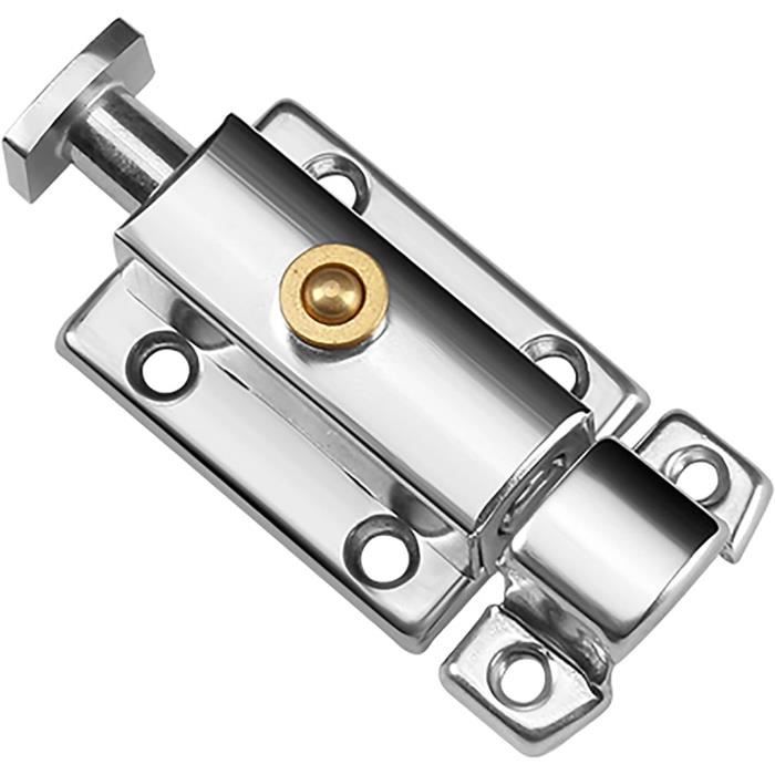 Loquet À Ressort Pour Porte Intérieure, Verrou Coulissant Pour Porte Coulissante, Quincaillerie