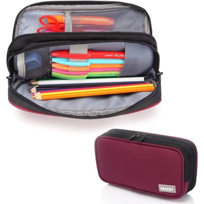 Trousse Scolaire Filles,Jolie Trousse Grande Capacité Trousse Scolaire Filles,Jolie Trousse Grande Capacité