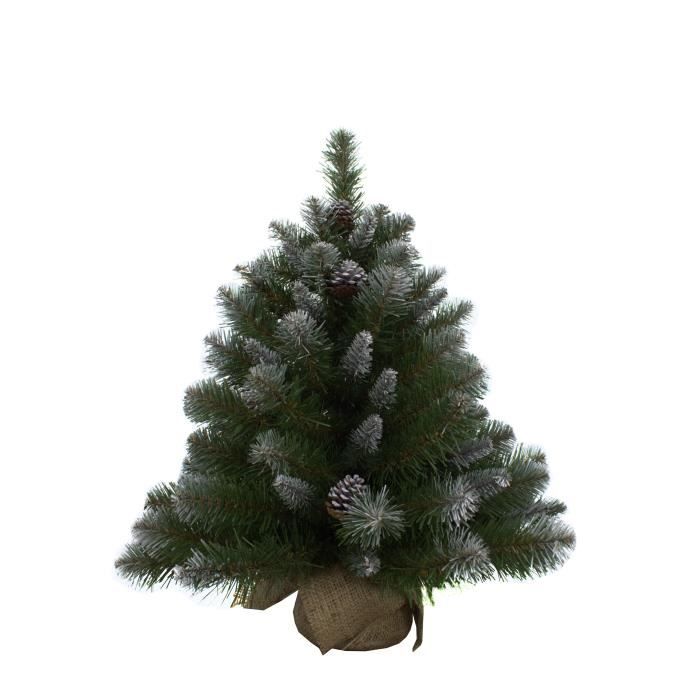 Sapin de Noël Artificiel avec toile de jute Empress Spruce - H90 x Ø71 cm - Vert - Triumph Tree