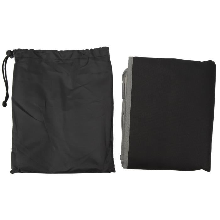Rehausseur De Chaise Enfant 10 Cm - Tissu Oxford Imperméable - Sangle De Sécurité - Base Antidérapante - 32x32 Cm