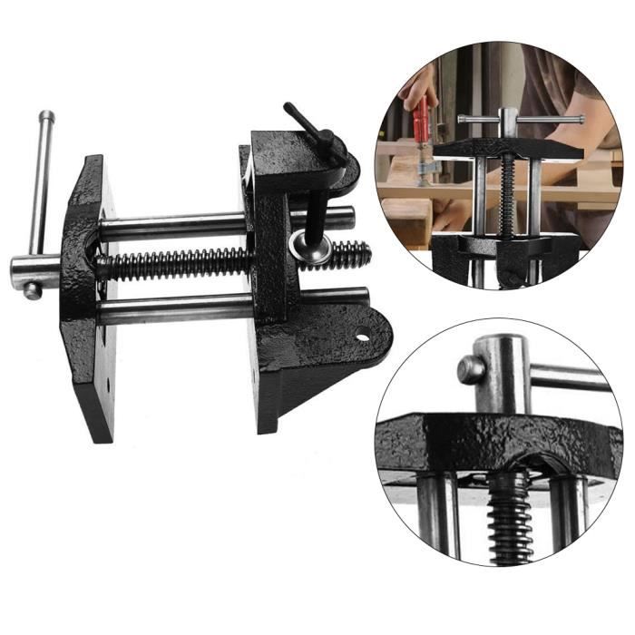 Étau De Table Rotatif - Ventouse Antidérapante - Alliage Aluminium - Pour Bricolage, Usinage - Serrage Universel