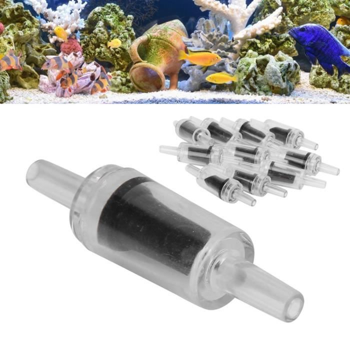 10 x Clapet anti-retour à sens unique pour pompe à air d'aquarium 