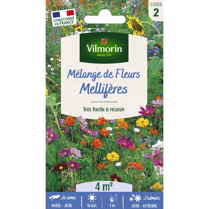 Meilleurs prix pour Graines de fleurs mellifères - VILMORIN - Mélange odorant et nourrissant pour abeilles