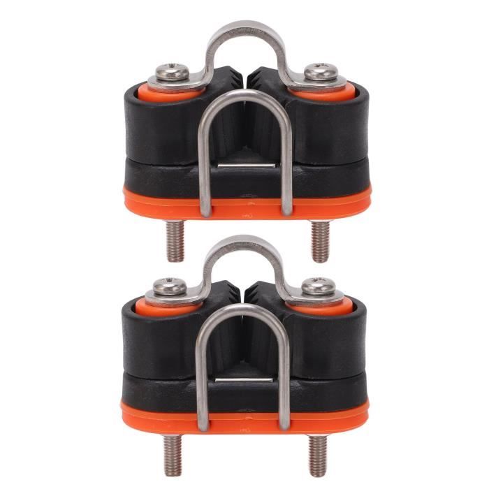 Taquet à Came Inox 316 Marine – Anneau De Guidage Antirouille – Pour Voile, Kayak, Canoë – Cordes 3-15 Mm