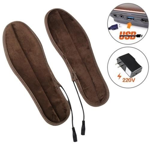 Semelles Chauffantes électriques Rechargeables - Télécommande Lavable - 2100 MAh - Pour Randonnée, Ski, Travail - 5