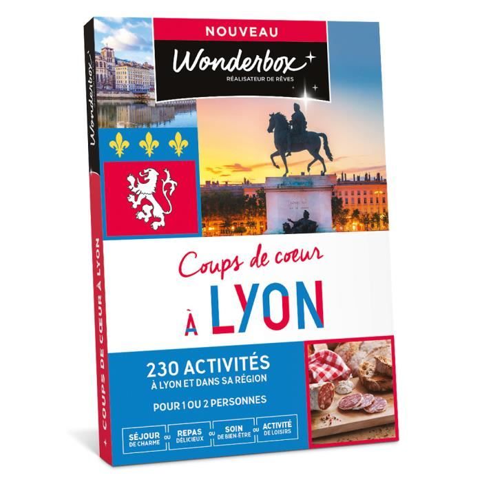 Wonderbox Coffret Cadeau Coups De Coeur A Lyon 1 Experience Ou 1 Sejour A Lyon Parmi 230 Activites Cdiscount Au Quotidien
