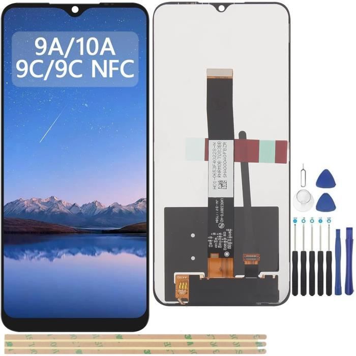 ECRAN LCD Xiaomi Redmi 9A/Redmi 9C/Redmi 9C noir assemblage (presse ...