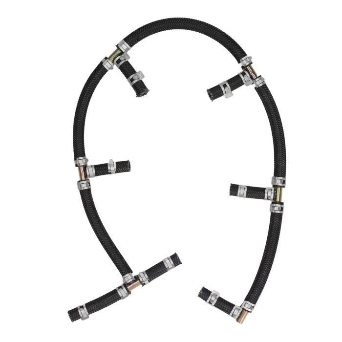 Tuyau De Retour D'Huile D'Injecteur Tbest - Acier Inoxydable Antirouille, Compatible Kubota V3300 Excavatrice