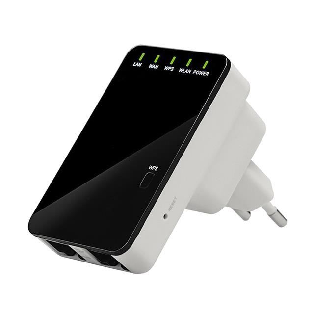 Répétiteur,EU--Répéteur Wifi sans fil n, pont Client, IEEE 802.11 b-g-N ...