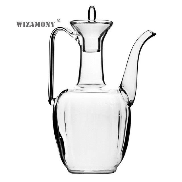 Théière En Verre Borosilicate Avec Infuseur – 15,6x13,5x9,5 Cm, Résistante à La Chaleur