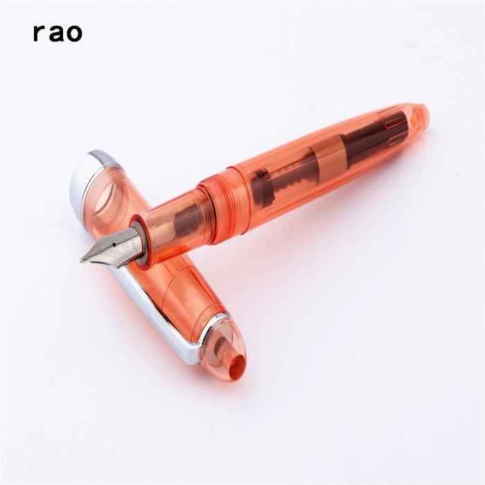 Xiaoyu 6 stuks transparant Jinhao 992 Iridium vulpen in 6 kleuren