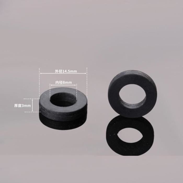 10 Noir 60 MM X 52 mm x 4 mm en caoutchouc O Ring huile détanchéité Joints détanchéité