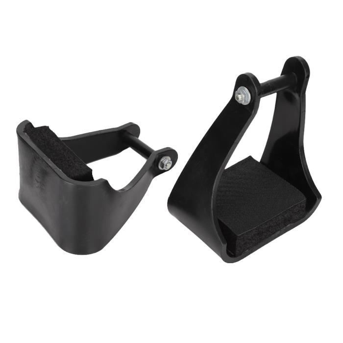 Étriers Western Adultes En Aluminium Gravé – 2,7 Pouces, Noir (Craft By Universal)