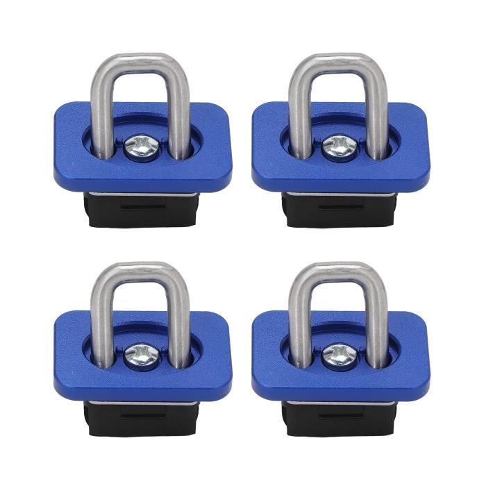 Sollbry Crochets D'arrimage Pour Remorque, Lot De 10 Anneaux En D