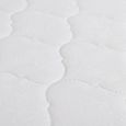 BINGO- Lit adulte Strucutre de lit Cadre à Lattes sur Pied avec matelas à mémoire de forme Rose Velours 90 x 200 cm#9294-1