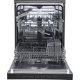 Lave-vaisselle pose libre BRANDT LVC137B - Induction - 13 couverts - L60cm - 47dB - Noir-1