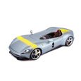 Véhicule miniature - BBURAGO - Ferrari Monza SP-1 - Gris - Pour enfant de 3 ans et plus-1
