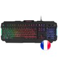 Mars Gaming MCPRGB2FR - Combo RGB Clavier+Souris+Tapis Souris XXL+Casque - Français-1