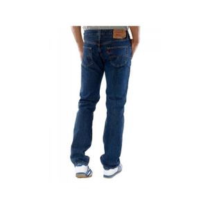Levi's 511 Homme Noir Straight Slim Stretch Jeans W32 L32 (100853