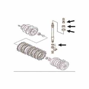 Disques (frictions) D'embrayage Lisses Pour Yamaha XJ 600 N/S Diversion - Années 1992 à 2002 - Pièce D'occasion