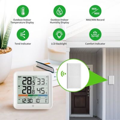 Soldes Thermometre Interieur Exterieur Sans Fil - Nos bonnes affaires de  janvier